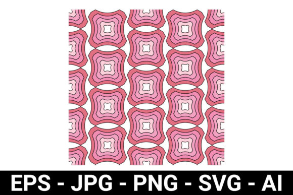 Abstract Tile Pink Shades Seamless Graphics & Backgrounds