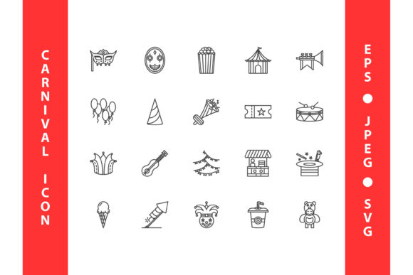 Carnival Icon Set: Graphics & Icons Review