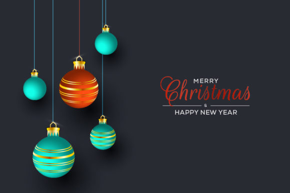 Christmas Background with Ornament Graphics Review