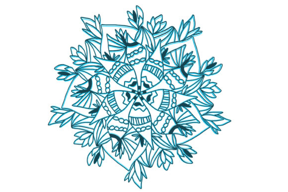 Colored Mandala SVG: Graphics & Crafts Review