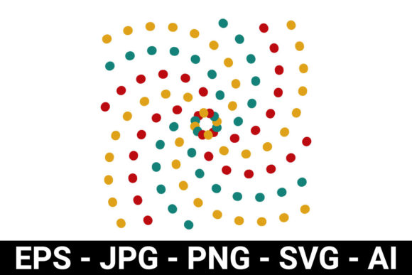 Colorful Polkadot Seamless Pattern: Graphics & Patterns