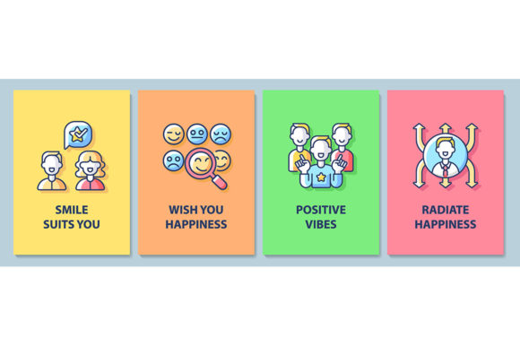 Happy and Positive Messages Card Set Graphics Review