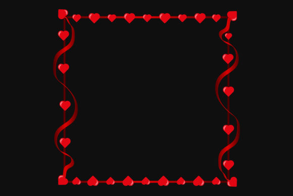 Love Heart Icon Frame Illustration Graphics & Icons Review