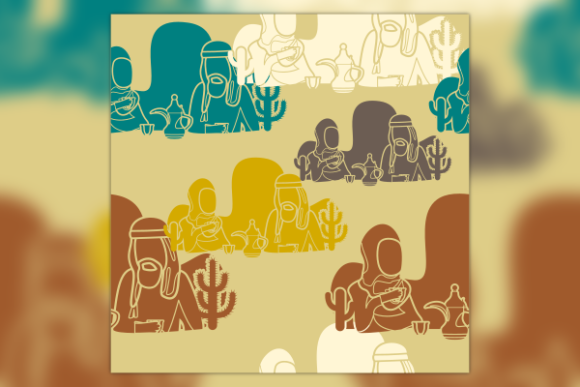 Pattern of Arab Couple Having Coffee Review
