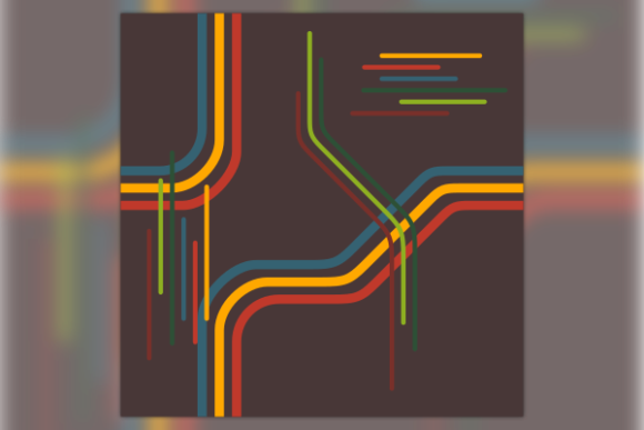 Retro Rainbow Lines Seamless Pattern: Graphics & Patterns Review