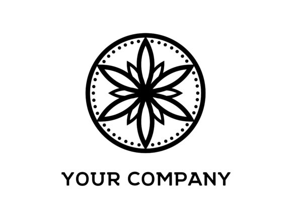 Simple Mandala Leaf: Graphics & Logos Review
