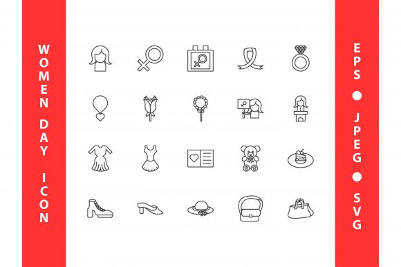 Women Day Icon Set: Graphics & Icons Review